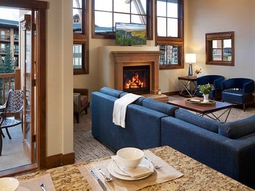 Sunrise Lodge Hilton Grand Vacations Living Area