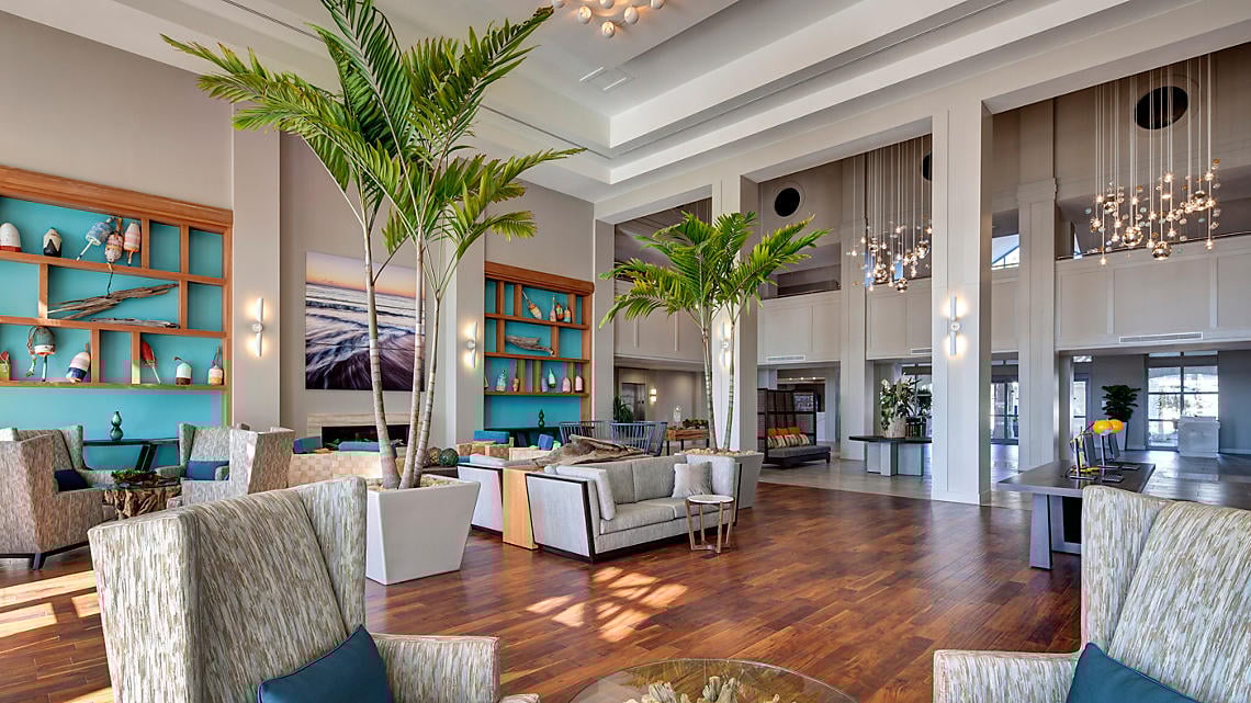 Bluegreens Bayside Resort and Spa lobby