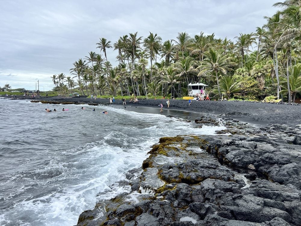 Best Activities on the Big Island: Punalu'u Beach