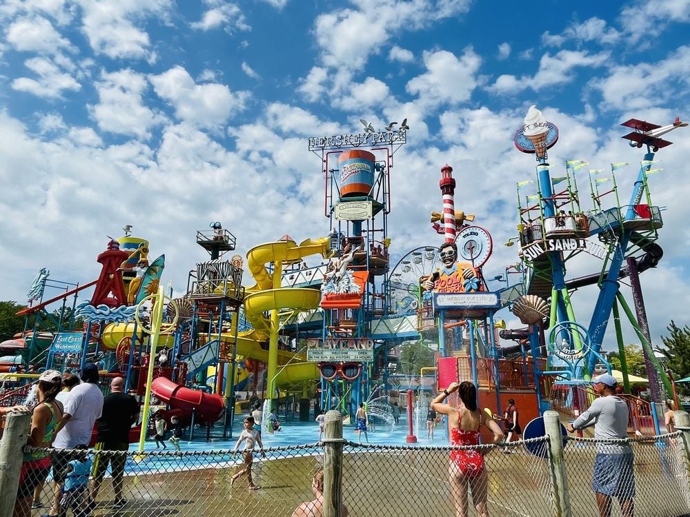 the boardwalk at hersheypark