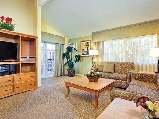 Club Wyndham Dolphin's Cove Resort Living Room