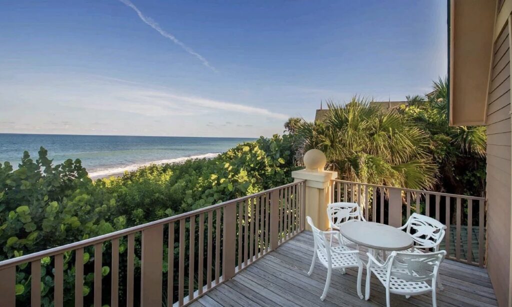 Balcony at Disney's Vero Beach Resort
