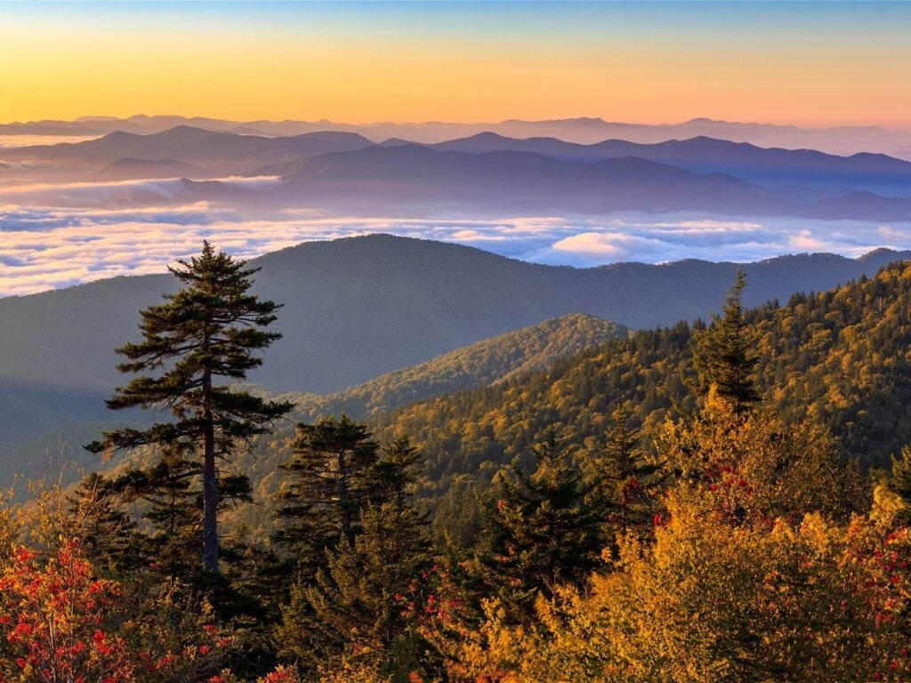 Great Smoky Mountains, best september vacations