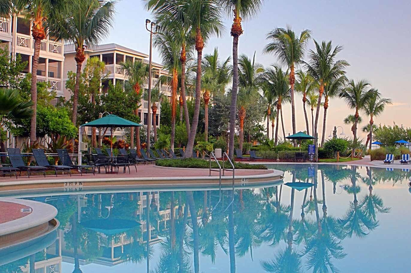 Beach Rentals in Florida: Pool at Hyatt Beach House in Key West