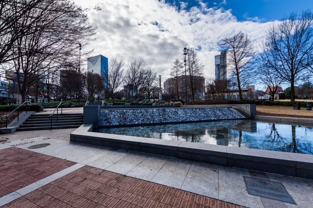 Engraved Bricks at Centennial Olympic Park Near Club Wyndham Atlanta
