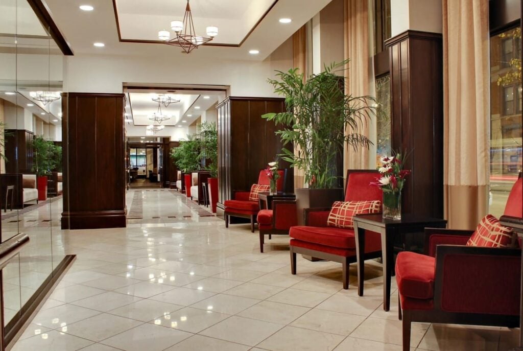 Hotel Blake Chicago Lobby
