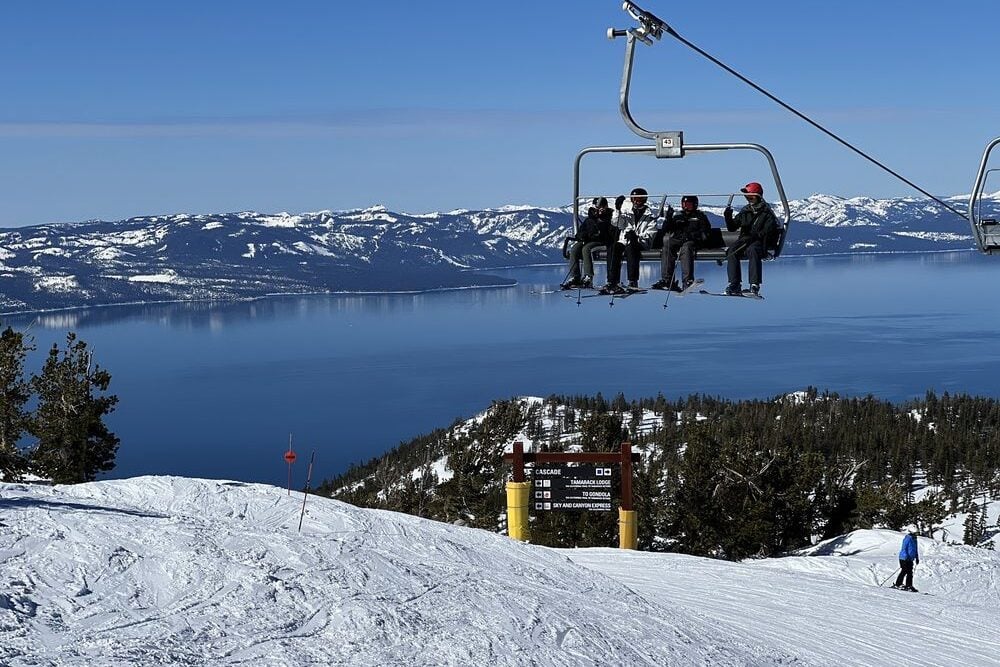 Ski Lift in South Lake Tahoe
