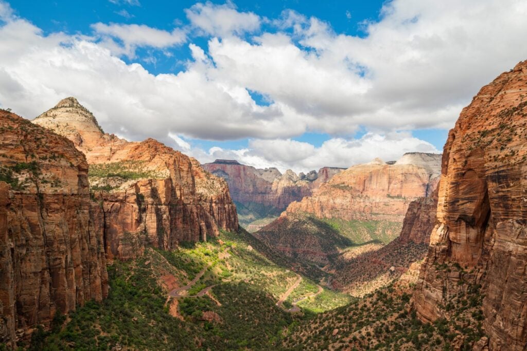Fall Destinations for Families: Canyons in Zion National Park