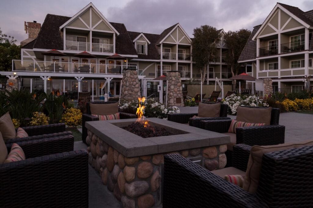 Carlsbad Timeshares - Carlsbad Inn Beach Resort Fire Pit