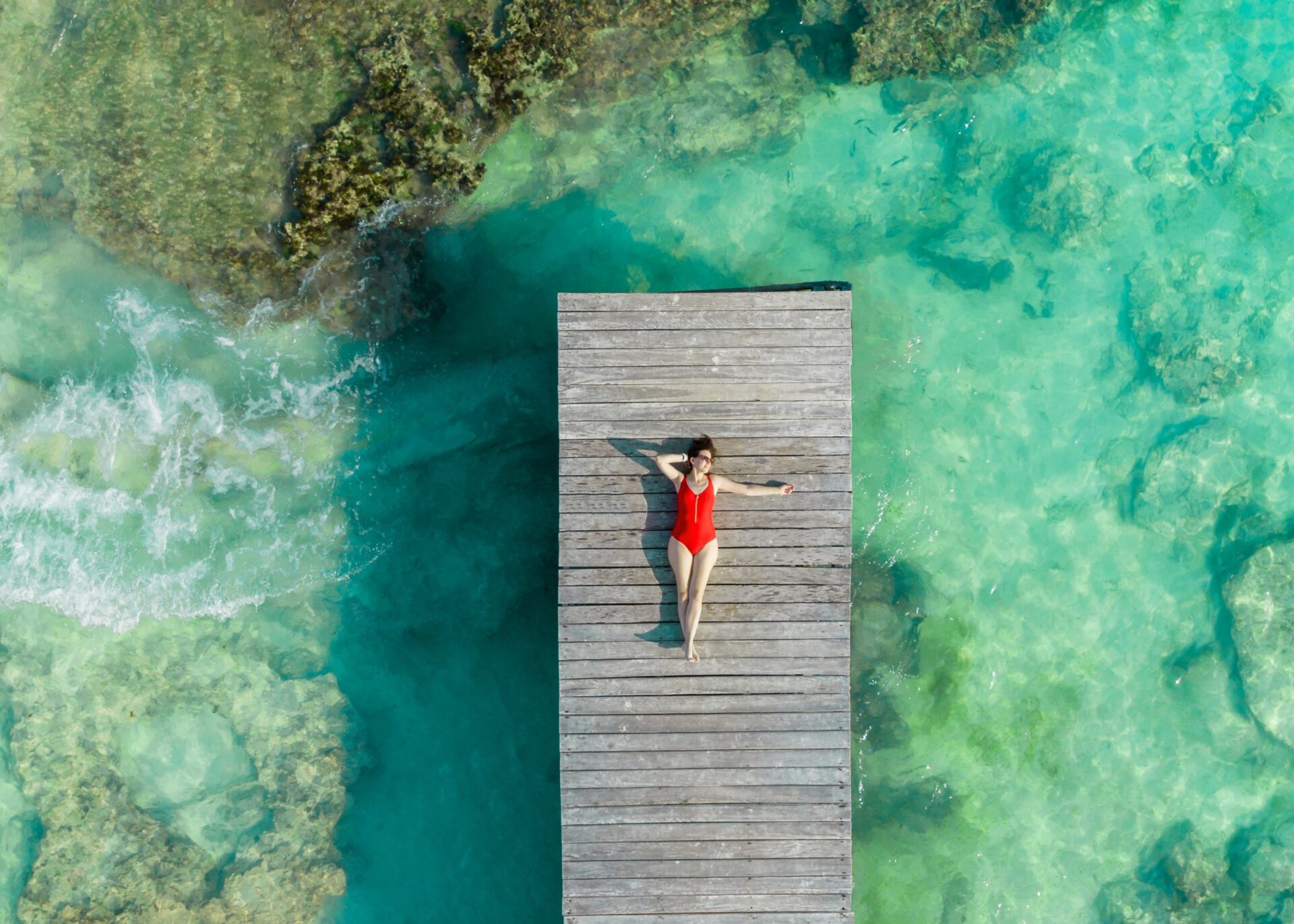 Clear Waters of Cancun Mexico