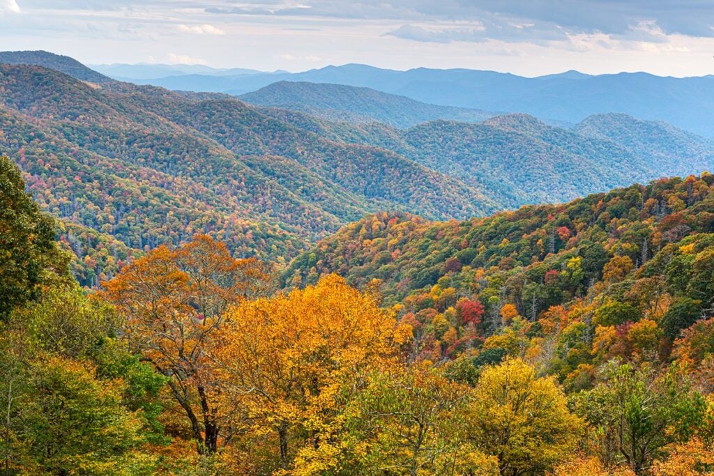Great Smoky Mountains National Park in the Fall