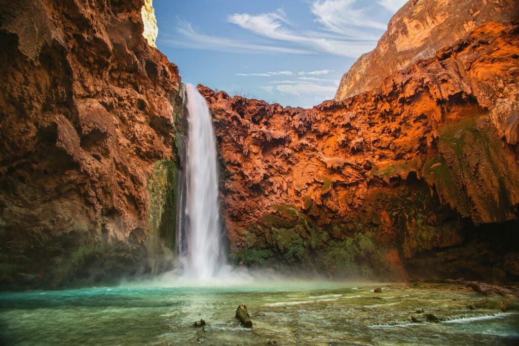 Havasu Falls in the Grand Canyon