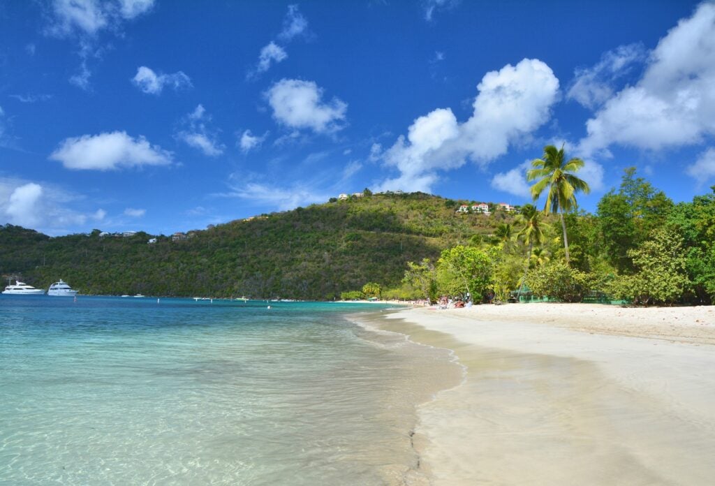 Magens Bay in St Thomas