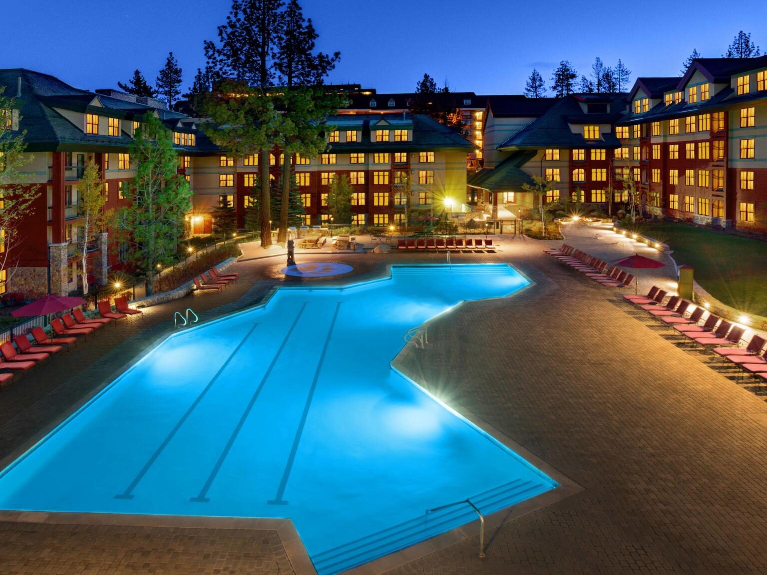 Marriott Timber Lodge's Heated Pool