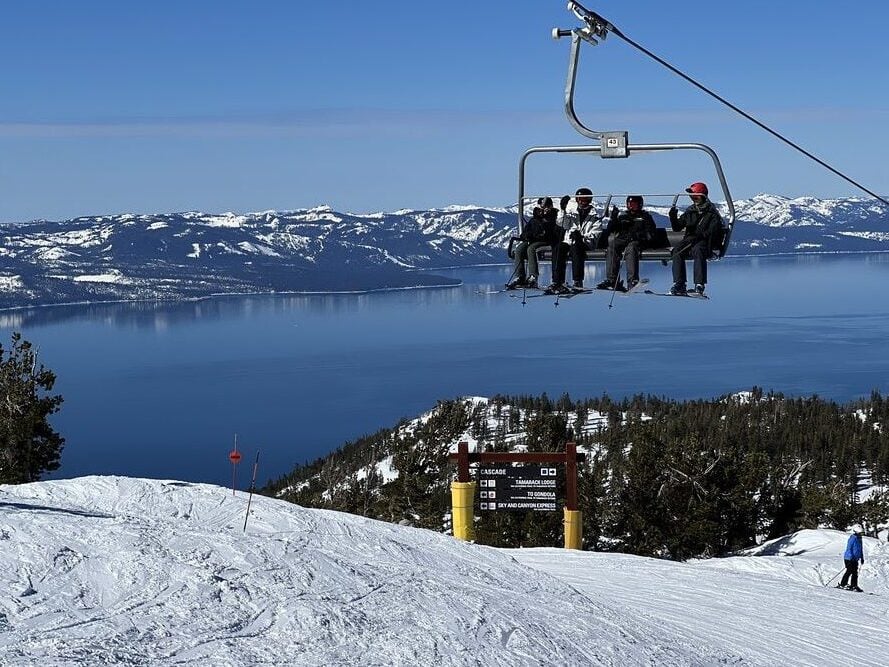 Ski Lift in South Lake Tahoe