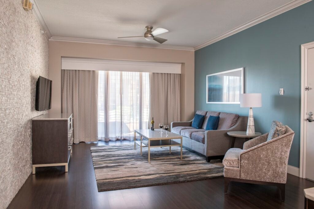 Wyndham Harbour Lights Living Room