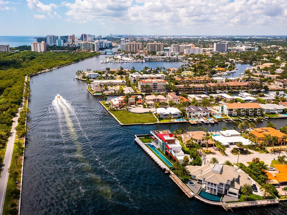 Fort Lauderdale Wyndham Resorts - Fort Lauderdale Aerial