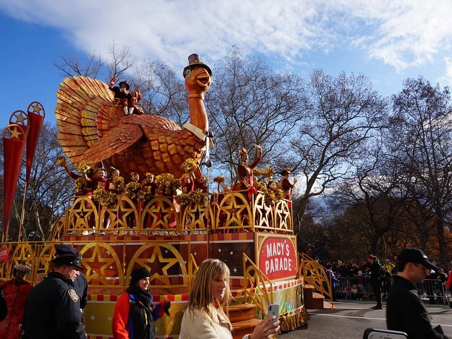 Macy's Day Parade Turkey Float