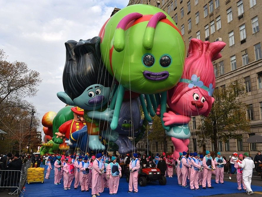 Trolls Float Macy's Day Parade