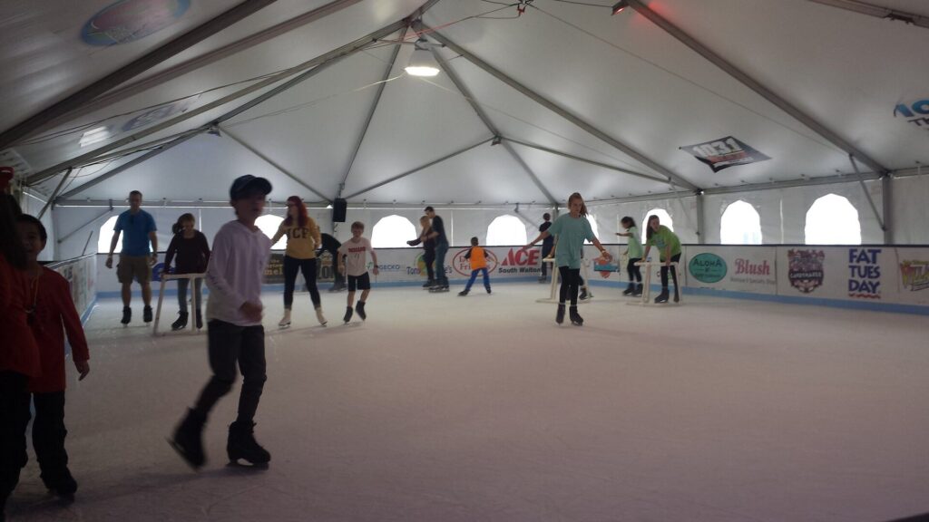 Best Christmas Vacations for Families: Ice Skating Destin
