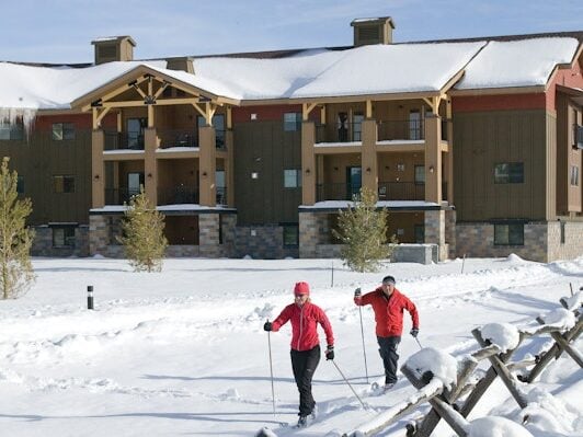Snowshoeing at Worldmark West Yellowstone