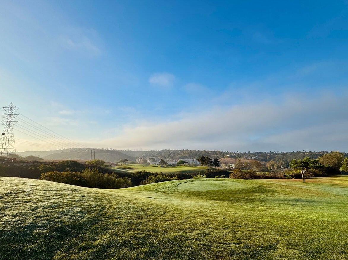 best places to visit in January USA carlsbad golf