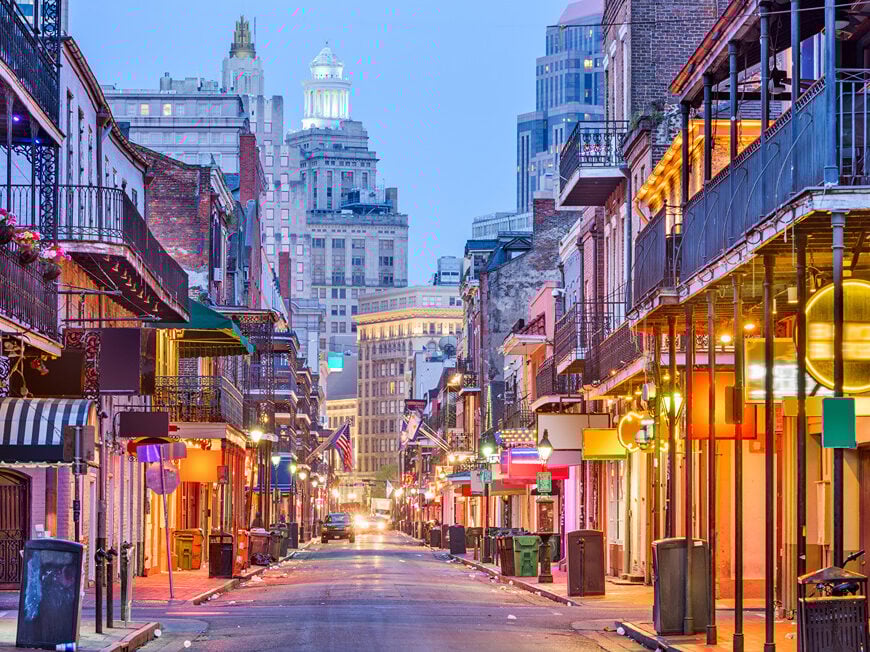 Best Places to Travel in February New Orleans