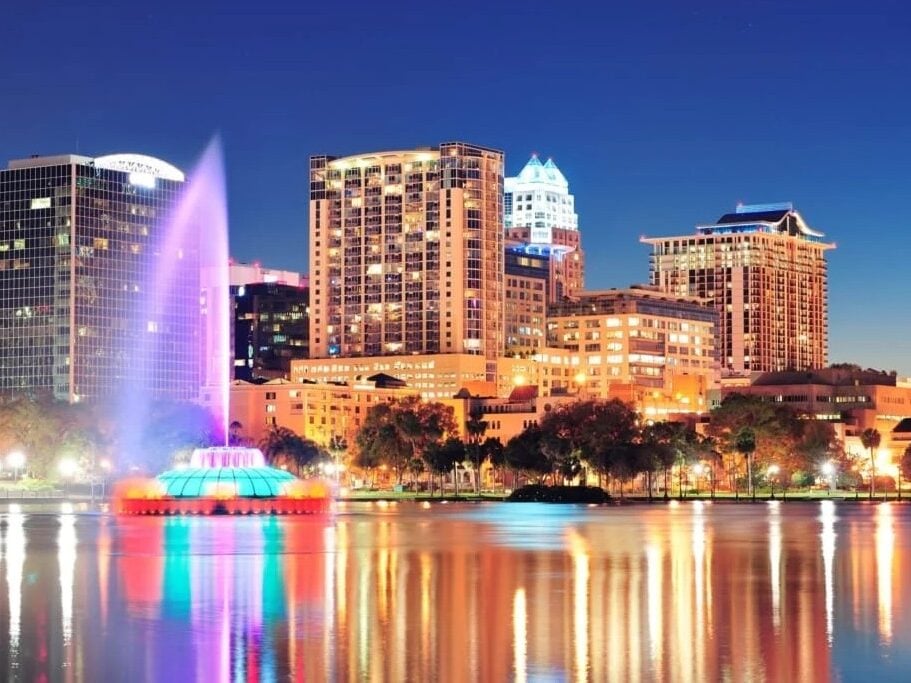 Cheap Places to Visit in USA: Downtown Orlando
