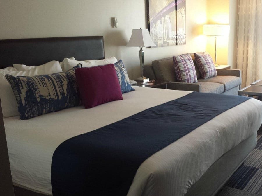 Wyndham Harbour Lights bed area