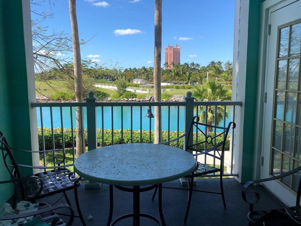 Harborside Resort Balcony View