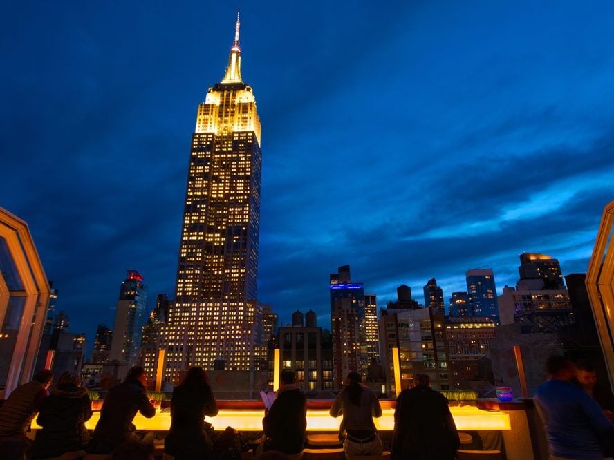 Marriott Vacation Club Pulse, New York City Nighttime View