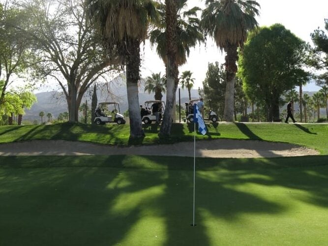 Welk Resorts Golf Course: Cathedral Canyon Golf Green