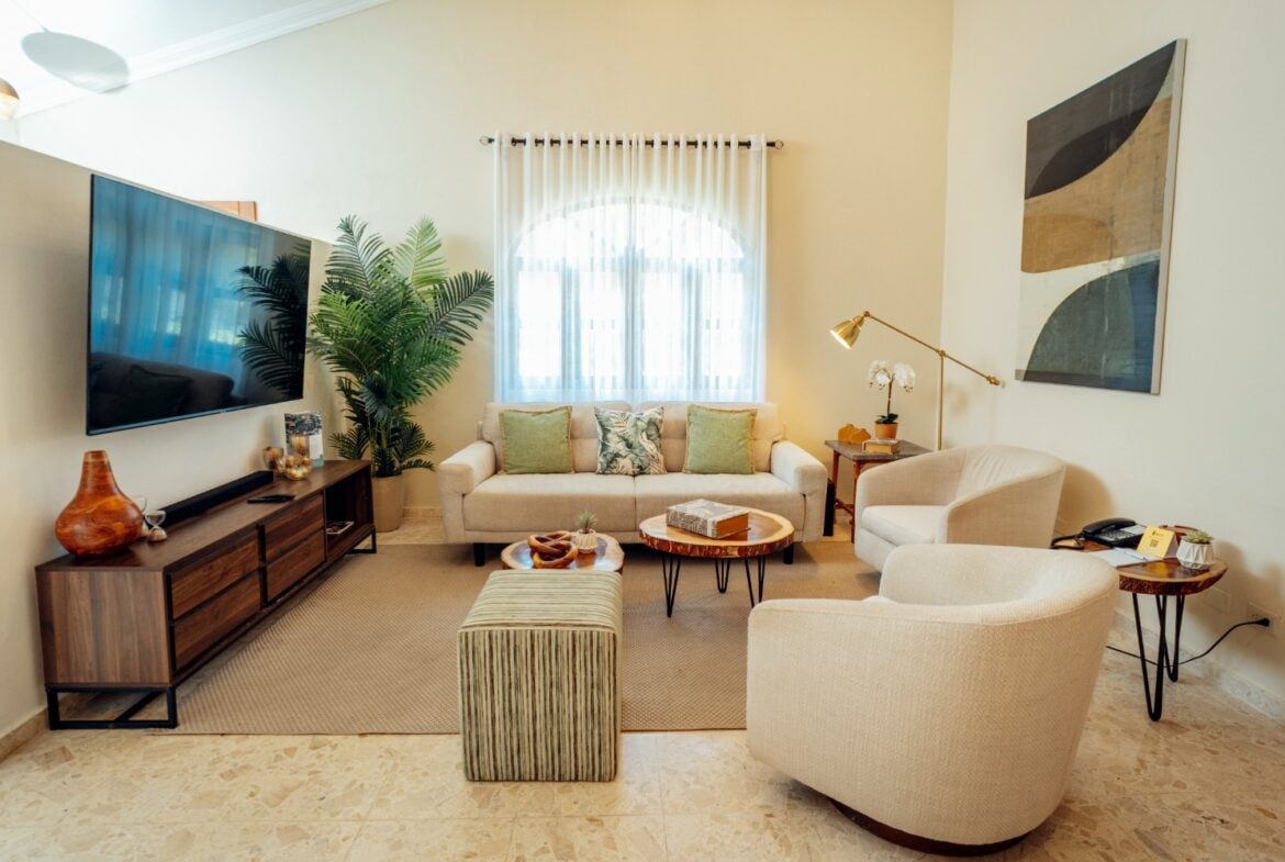The Crown Villas at Lifestyle Holidays Vacation Club Puerto Plata Living Room