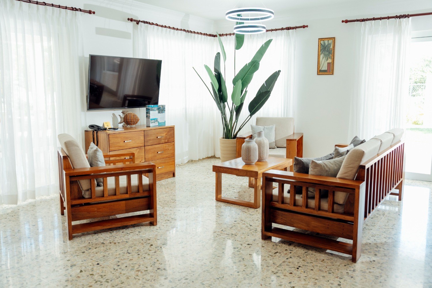 The Crown Villas at Lifestyle Holidays Vacation Club Puerto Plata Living Room 2