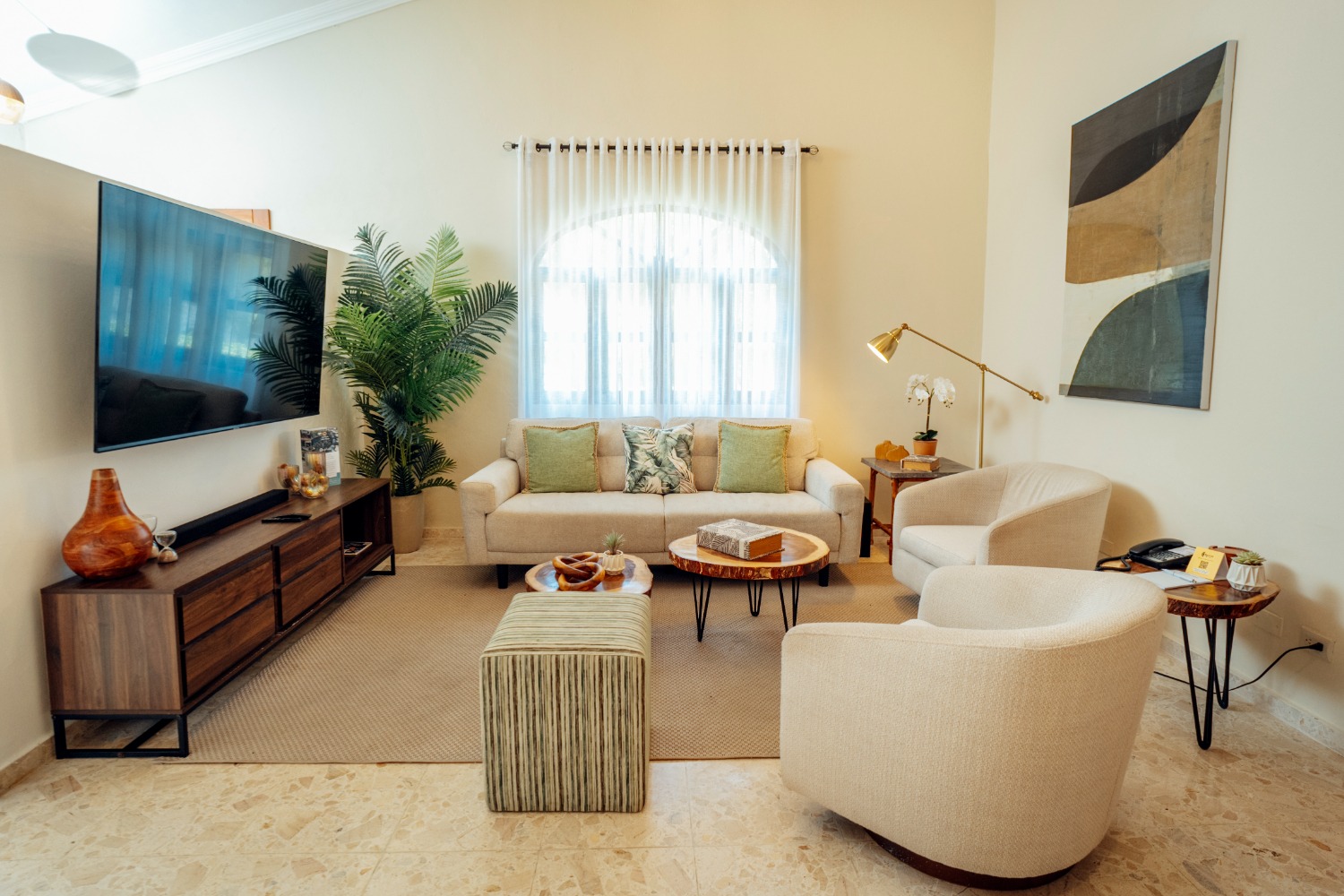 The Crown Villas at Lifestyle Holidays Vacation Club Puerto Plata Living Room