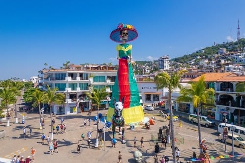 Mexico Spring Break Destinations: Puerto Vallarta Town Square